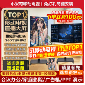 小米（1697积分）可移动电视