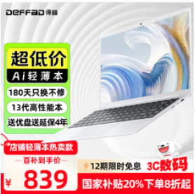 得峰14英寸笔记本电脑（839积分）