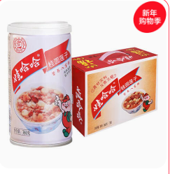 娃哈哈 桂圆莲子八宝粥（37积分）