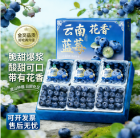 云南花香蓝莓果（46积分）
