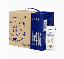 特仑苏纯牛奶250mL*16瓶/（45积分）