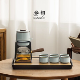 叁旬汝窑行云自动茶具（468积分）