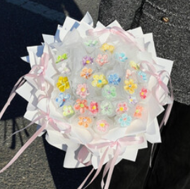 秘恋陶瓷花束成品景德镇（80积分）