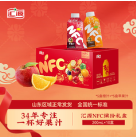 汇源100%NFC缤纷礼盒（58积分）
