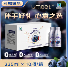 茅台悠蜜 蓝莓复合果汁饮料（120积分）