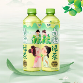 统一 青梅绿茶 500毫升 （31积分）