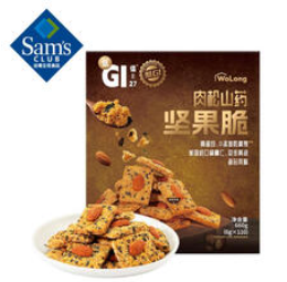 沃隆 肉松山药坚果脆 660g 660g（84积分）