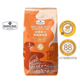 山姆代购 经典意式拼配咖啡豆（106积分）